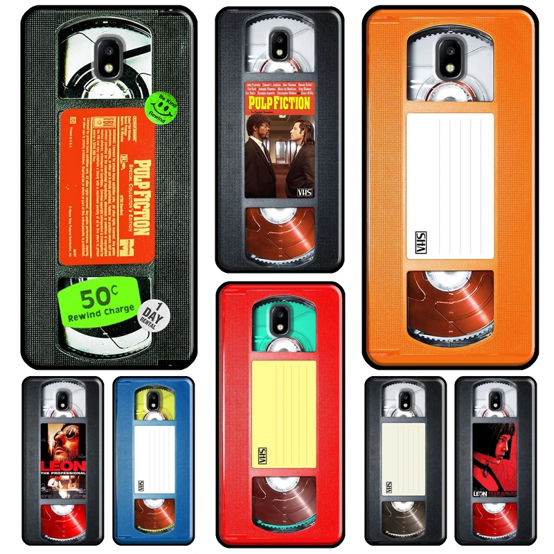 Vhs Tape Cassette Home Alone Per Samsung Galaxy J7 J5 2017 A3 A5 J1 2016 J2 Prime A6 A8 A9 2018 J4 J6 Plus Custodia Per Telefono