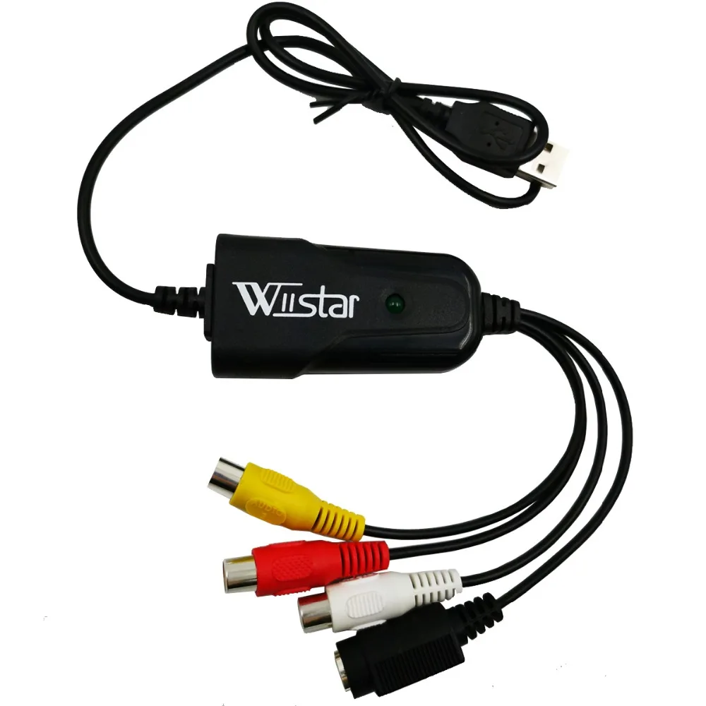 Usb 2.0 Easy Cap Video Tv Dvd Vhs Dvr Capture Card Cap Più Facile Supporto Per Dispositivo Di Acquisizione Video Usb Win10