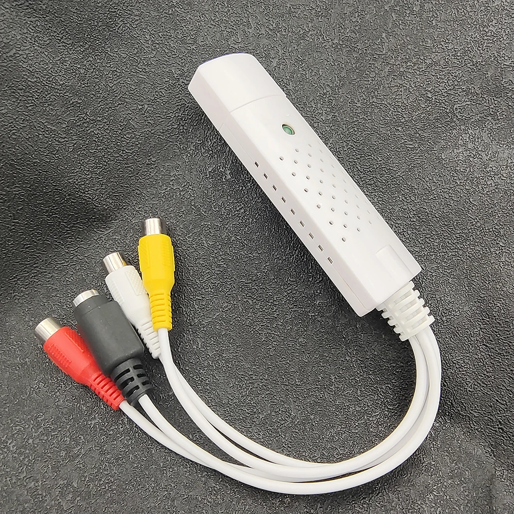 Scheda Di Acquisizione Video Usb 2.0 Convertitore Audio Video Tv Dvd Vhs Scheda Adattatore Di Acquisizione Audio Tv Video Dvr
