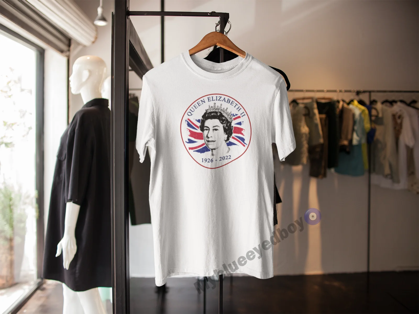 La Regina T Shirt Elizabeth Ii 1926-2022 Rip Union Flag Her Majesty Adulti Bambini
