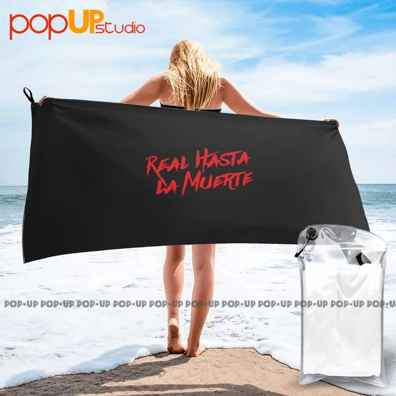 Real Hasta La Muerte Anuel Aa Album Quick Dry Towel Surf Travel Lightweight Good Quality