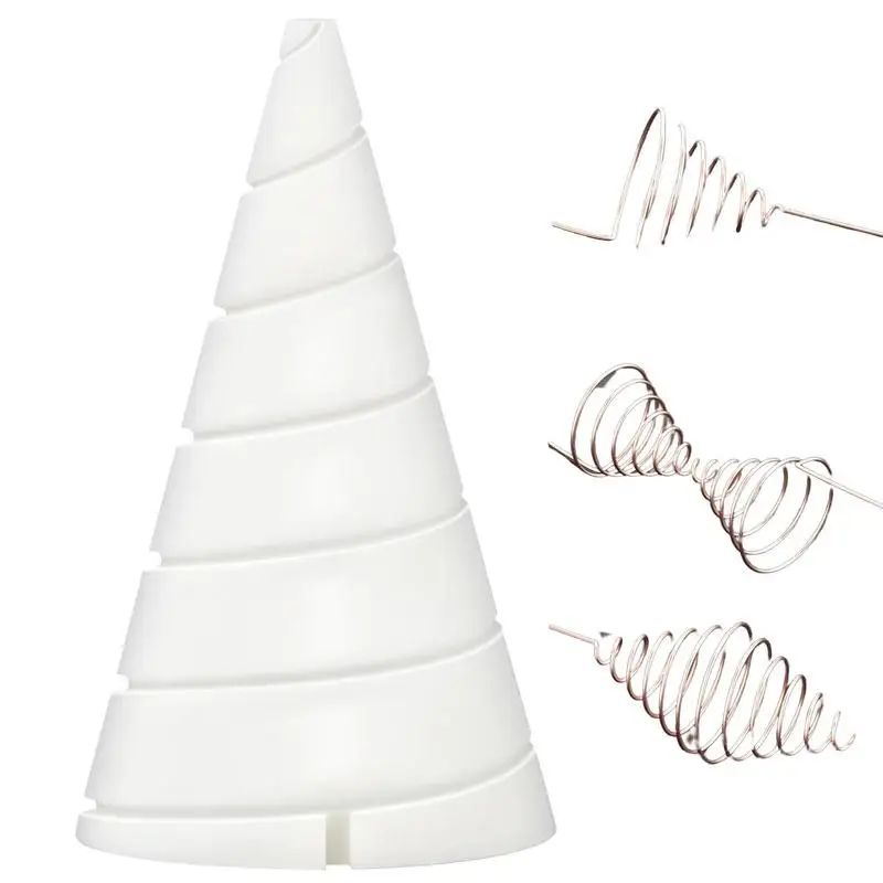 Coil Wire Winding Tool Plant Wire Antenna Fibonacci Coil Winding Jig Strumenti Facili Da Usare Per L'Elettrocoltura Da Giardinaggio