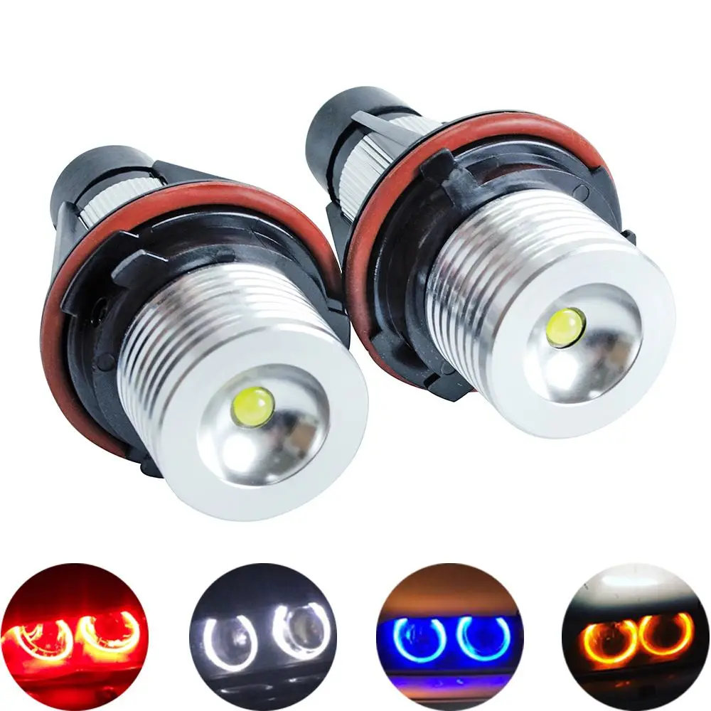 2Pcs Pratico Angel Eye Marker Auto Lamp Error Free Led Bulb Car Side Light Per Bmw E39 5W E53 E60 E61 E63 X5
