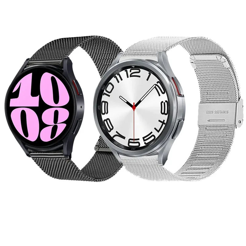 Per Samsung Galaxy Watch6 4 5 40Mm 44Mm Galaxy Watch6 Classic 43Mm 47Mm Classic 42 46Mm Cinturino Milanese Cinturino 20Mm Cinturino Sportivo