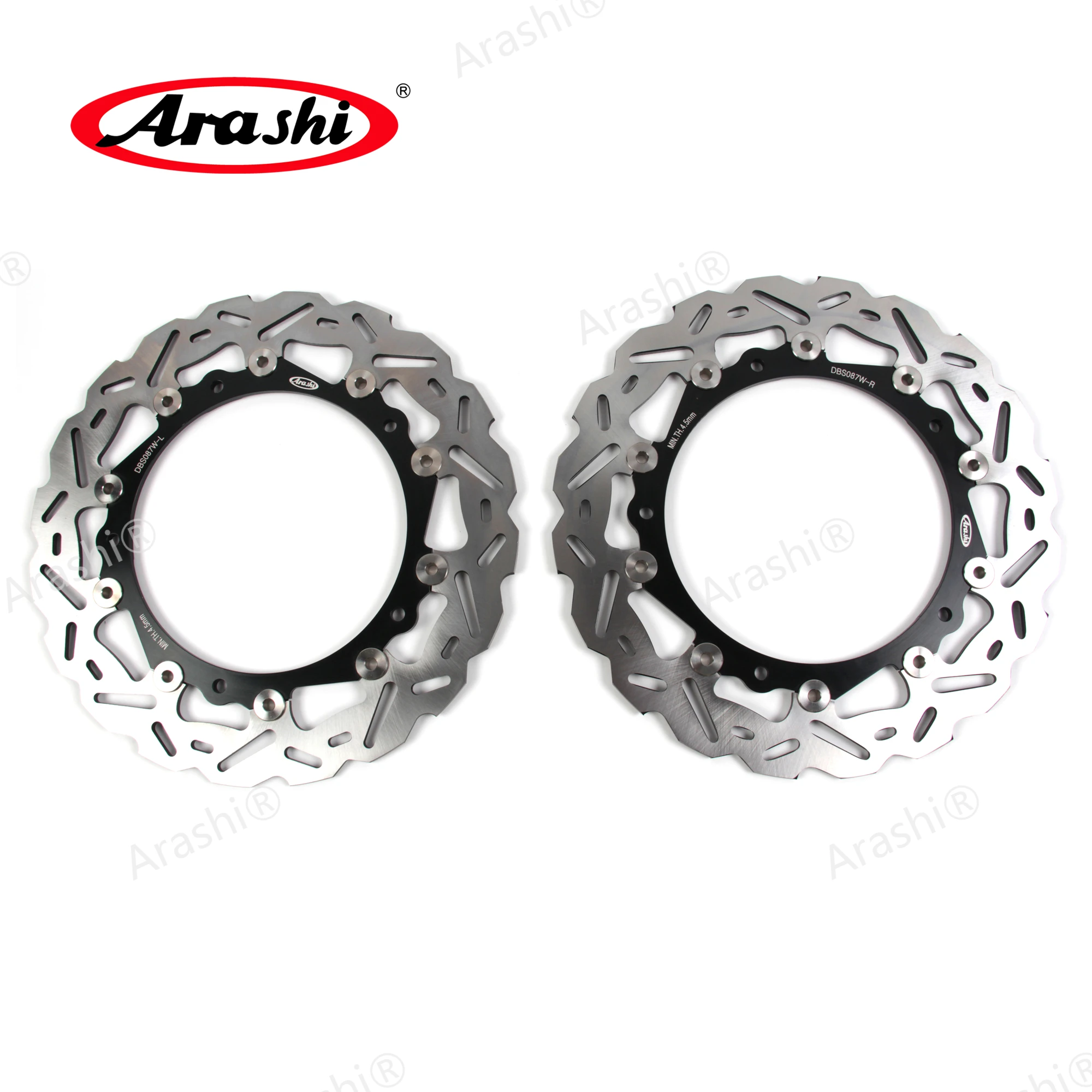 Arashi R1150R / Rockster Disco Freno Anteriore Cnc Rotore Flottante Per Bmw R 1150 R 2001 2002 2003 2004 2005 2006 / Rockster 2003-2006
