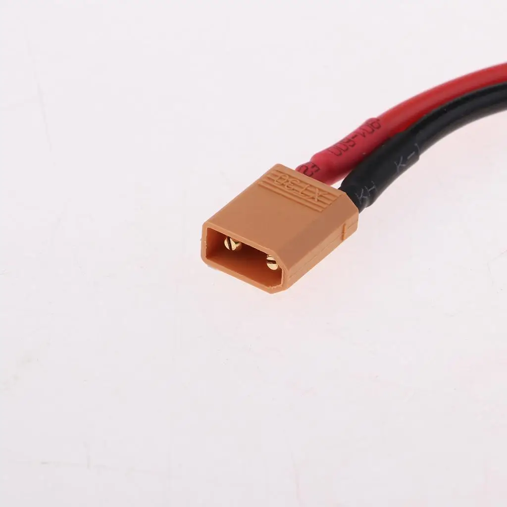 Connettore Maschio Da 4Mm /Banana A Cavo Xt30 16Awg 35.5Cm Per Batteria Rc