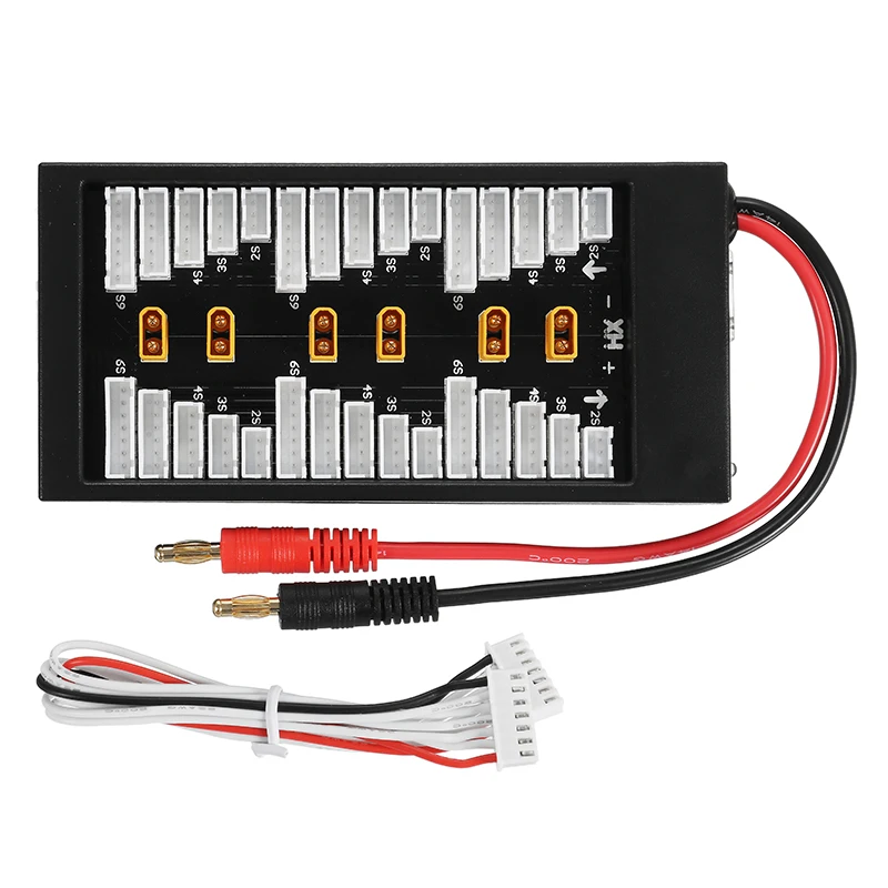 Amass Xt30 Plug Scheda Di Ricarica Parallela Ingresso Xt60 Per Caricabatteria Isdt D2 Q6 Ano