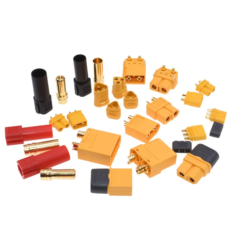 10 Pz Xt60 Xt-60 Maschio Femmina Xt30 Xt90 Ec3 T-Plug Connettori A Proiettile Spine Per Rc Lipo Batteria Xt60 Connettore Xt60 Connettore