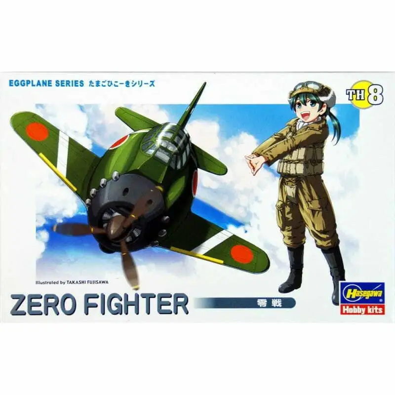 Hasegawa 60118 Egg Plane Zero Fighter Model Kit