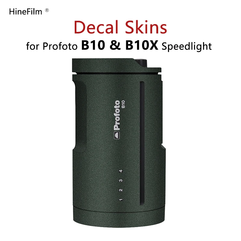 Profoto B10 Speedlight Sticker Decal Skin Per Profoto B10 / B10X Flash Skin Decal Protector Anti-Scratch Coat Wrap Cover