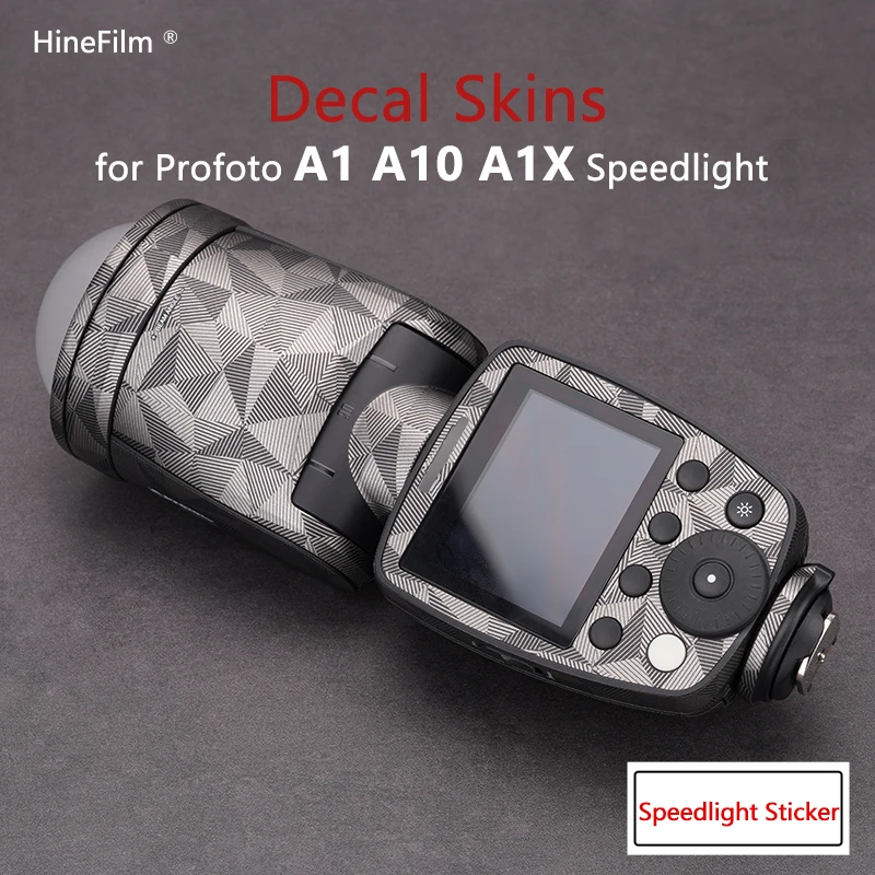 Profoto A1X / A10 Kit Off-Camera Flash Decal Skin Speedlight Protector Ordito Cover Profoto Air Remote Ttl Film Sticker