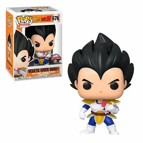 Funko Anime Dragon Ball Z Vegeta Mangiare Noodles #758 Vegeta Oltre 9000 676 # Bambole In Vinile Action Figures Collection Model Toys