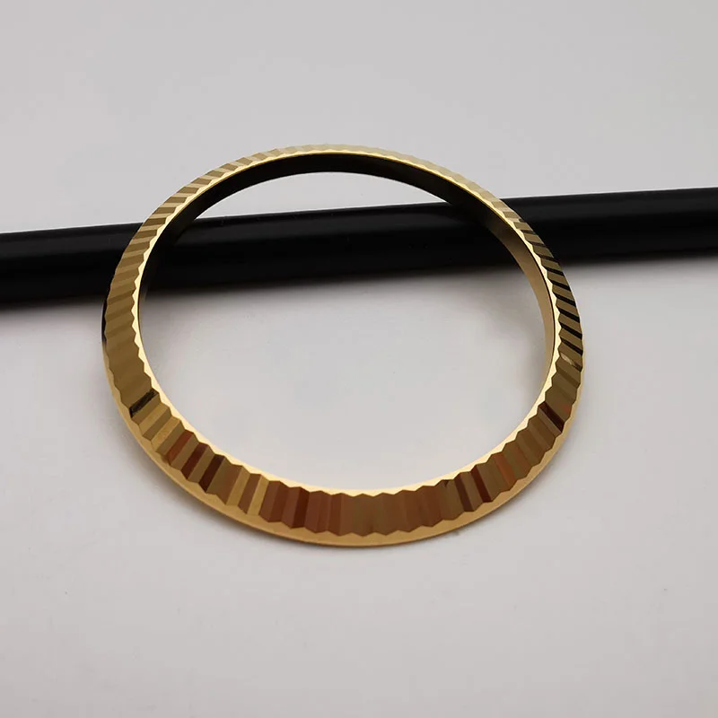 Arf 904L Lunetta Dell'Orologio In Acciaio Inossidabile Di Colore Placcato Oro Per 41Mm Datejust 126333, Parti Dell'Orologio