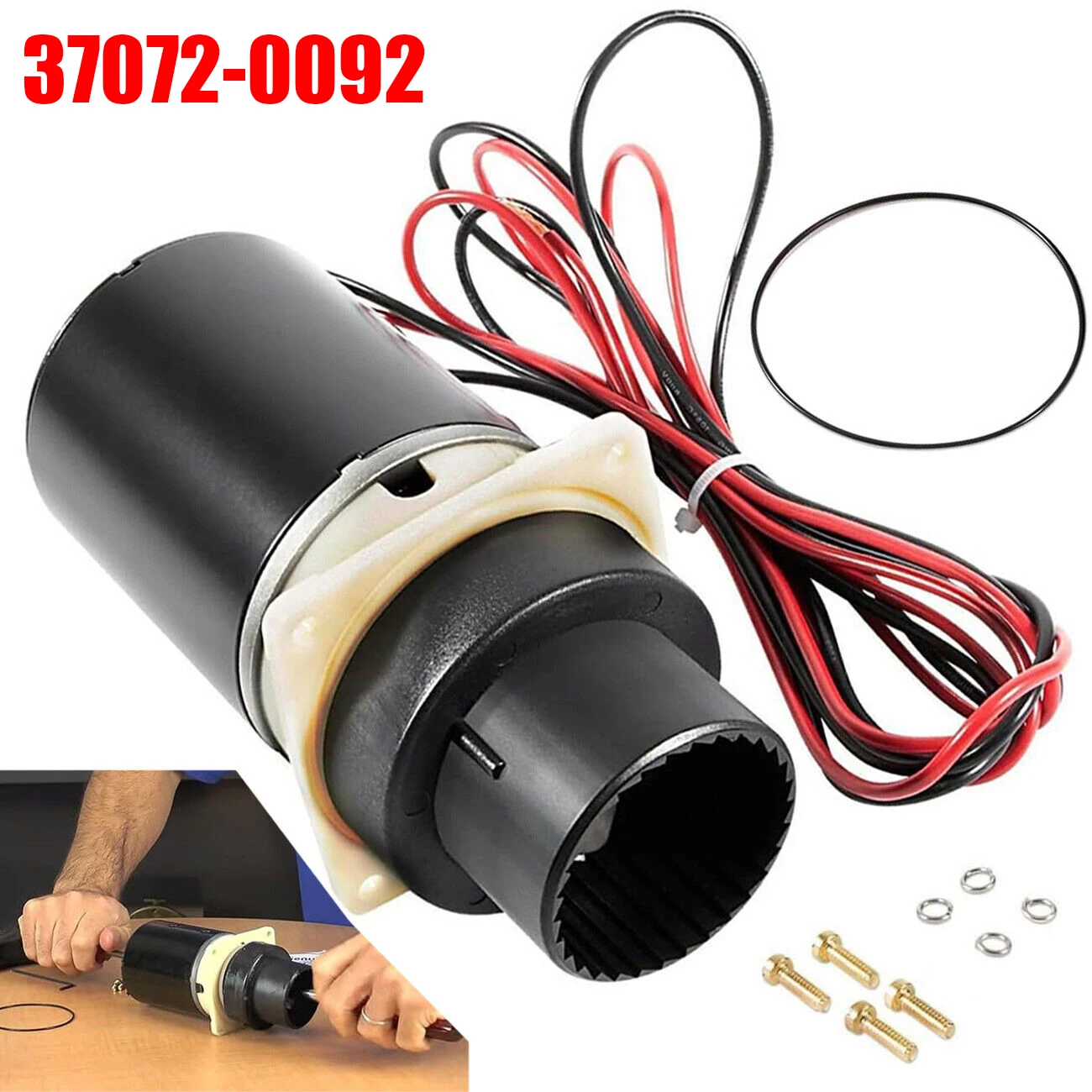 Tml Per Pompa Motore Jabsco 37072-0092 12V Wc Elettrico Serie Designer A Filo Silenzioso