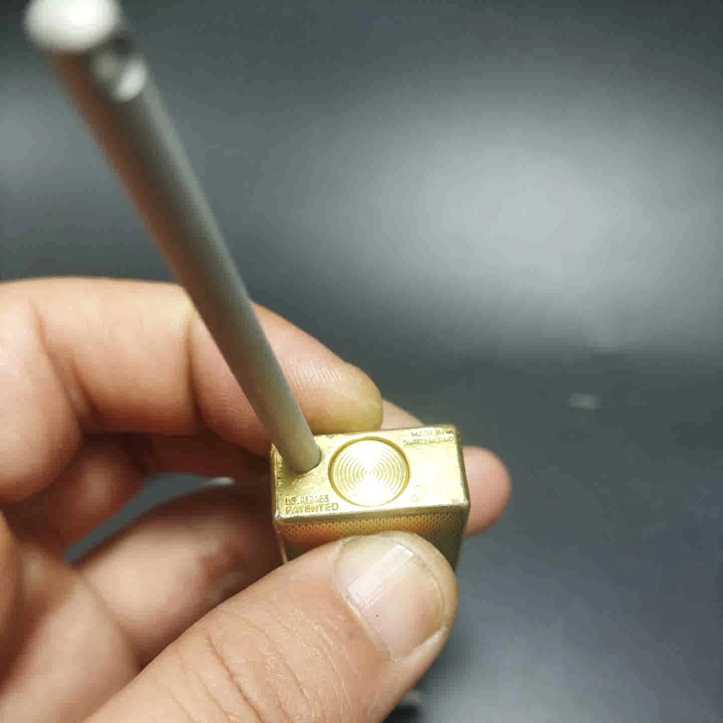 Strumento Di Smontaggio In Acciaio Inossidabile Per Accendino Dunhill Rollagas Regolare La Valvola Di Regolazione Del Gas Vite Inferiore Accessorio Di