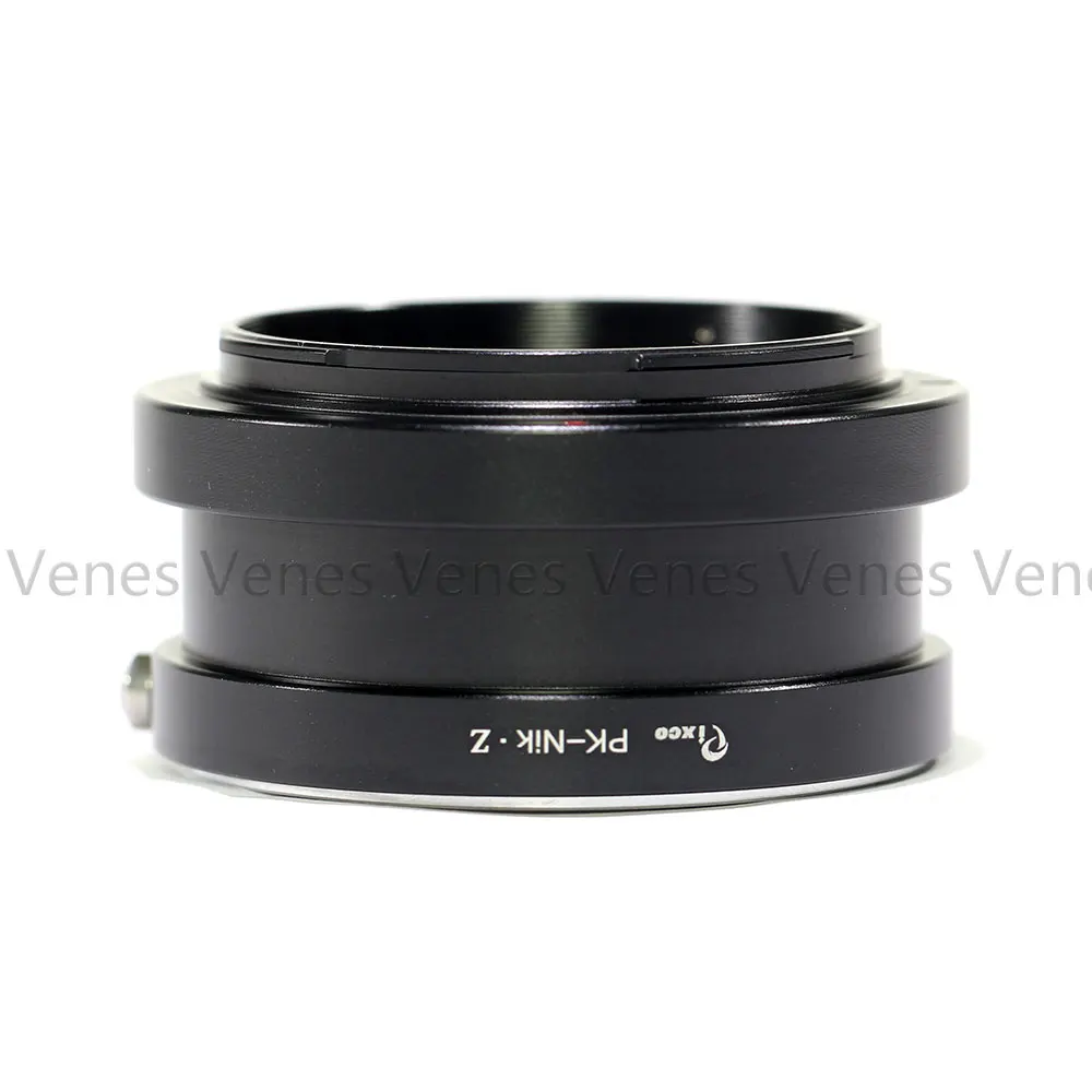Venes Vestito Per Pk-Nik Z Mount Lens Anello Adattatore Per Pentax K Lens Per Nikon Z Mount Della Fotocamera Nikon Z6 Nikon Z7