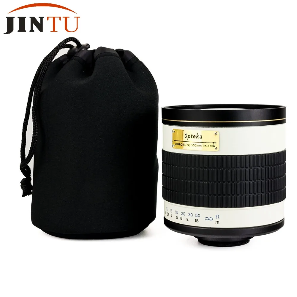 Jintu 500Mm F/6.3 Mirror Super Hd Lens Per Pentax K Mount K7 K5 K3 K-R K-X K-5Ii Fotocamera + T2 Adapter Mount + Bag