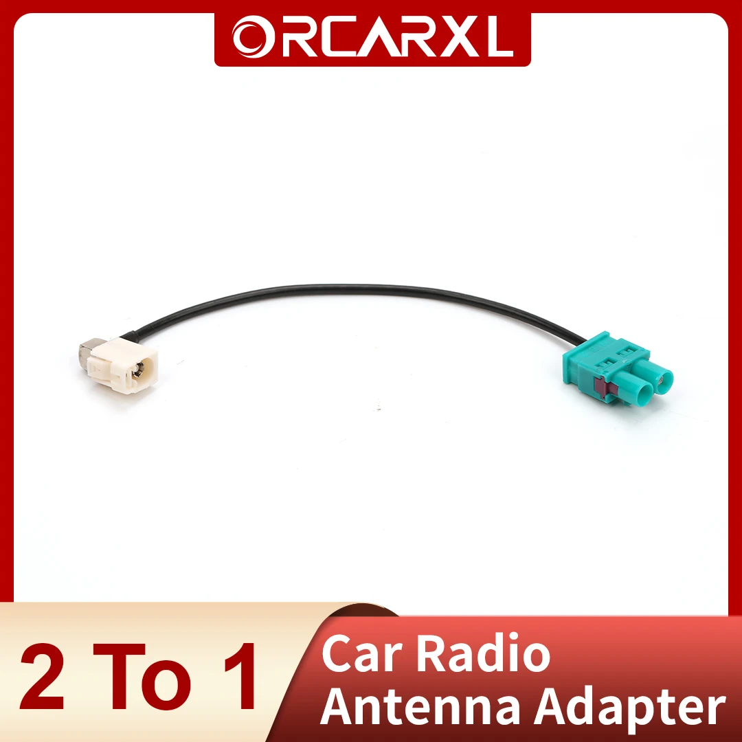 Adattatore Per Antenna Autoradio Da 2 A 1 Per Radio Vw Mib Rcd330 Rcd330G Rcd330 Plus