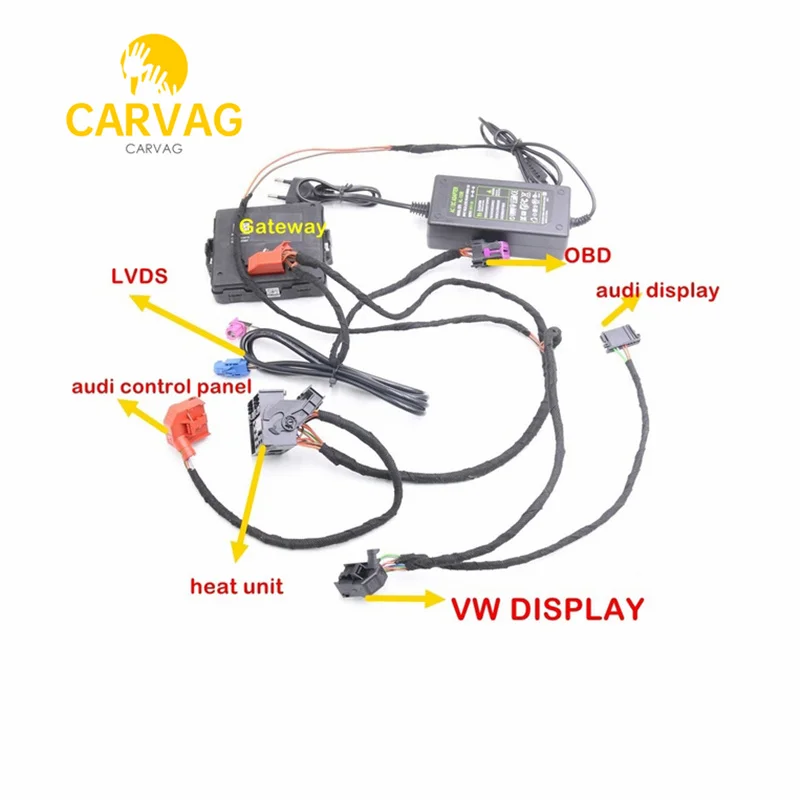 Per Vw Car Mqb Audi Mib 2 Pro Schermo Radio Unità Test Codice Strumenti