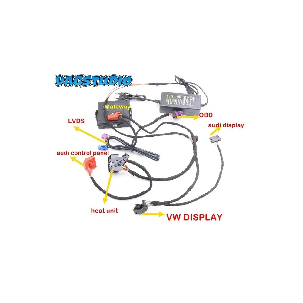 Per Vw Car Mqb Audi Mib 2 Pro Display Radio Unit Test Code Tools