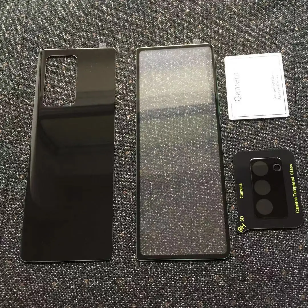 Pellicola Salvaschermo Per Samsung Galaxy Z Fold 2 Vetro Temperato Per Samsung Z Fold 2 5G Pellicola Protettiva Per Telefono Anteriore E Posteriore E 