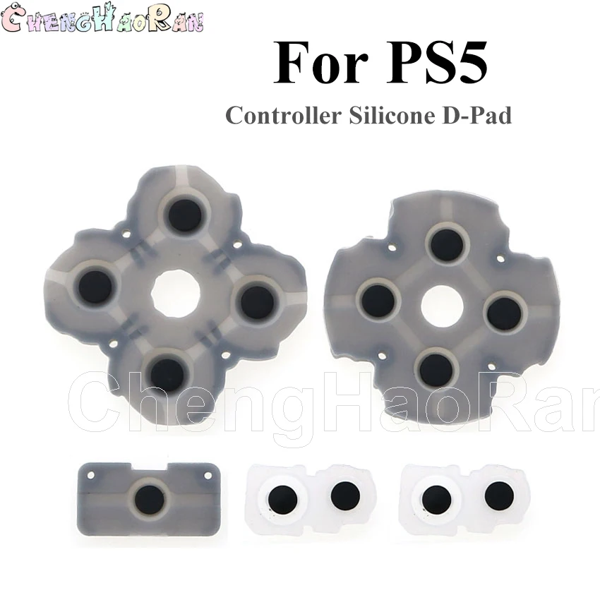 1Set Per Ps5 Parti Di Riparazione Di Ricambio Conduzione Pulsante In Gomma Conduttiva D Pad Per Playstation 5 Ps 5