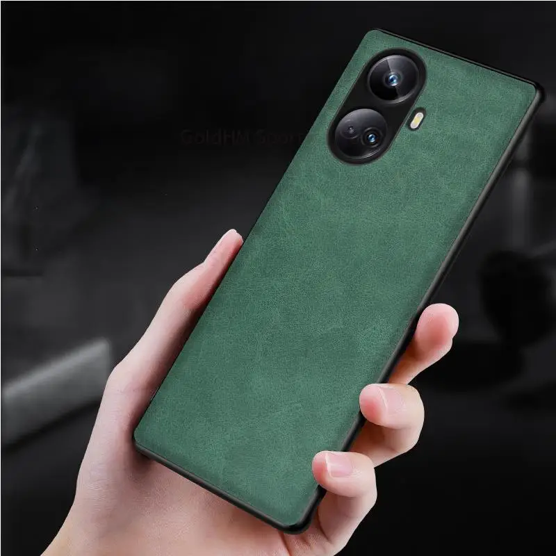 Funda Per Realme 10 Pro Plus 5G Custodia Per Telefono In Pelle Skin Feel Per Oppo Realme Gt Neo2 Gt2 Cover Per Telefono Ultra Sottile Per Realme 10 5G