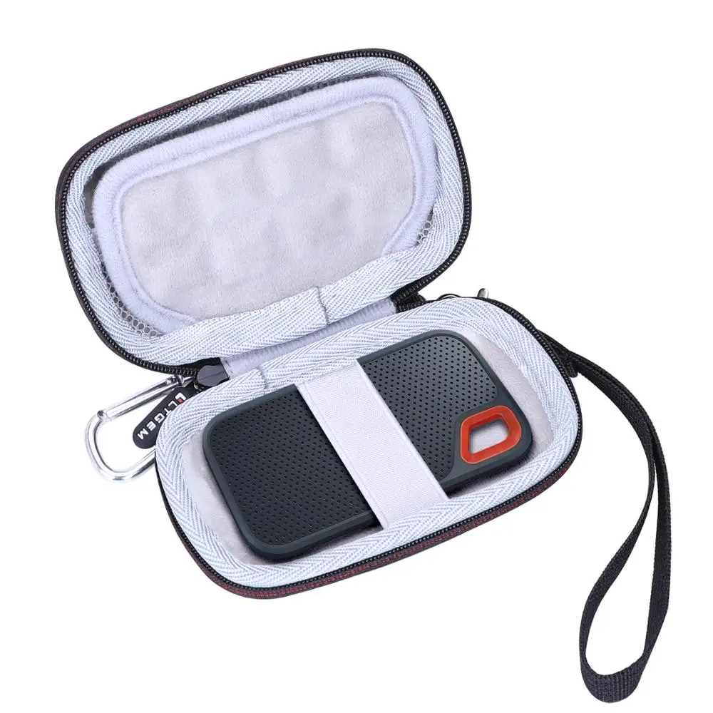 Custodia Rigida Ltgem Eva Per Sandisk Extreme 1Tb Ssd Esterno Portatile Borsa Portaoggetti Senza Supporto Sandisk Extreme Pro