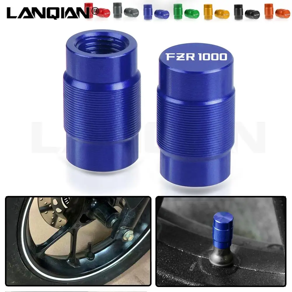 Per Yamaha Fzr1000 Moto Alluminio Ruota Pneumatico Valvola Stelo Tappi Fzr 1000 Exup Fzr 1000 1991-1995 1992 1993 1994 Accessori