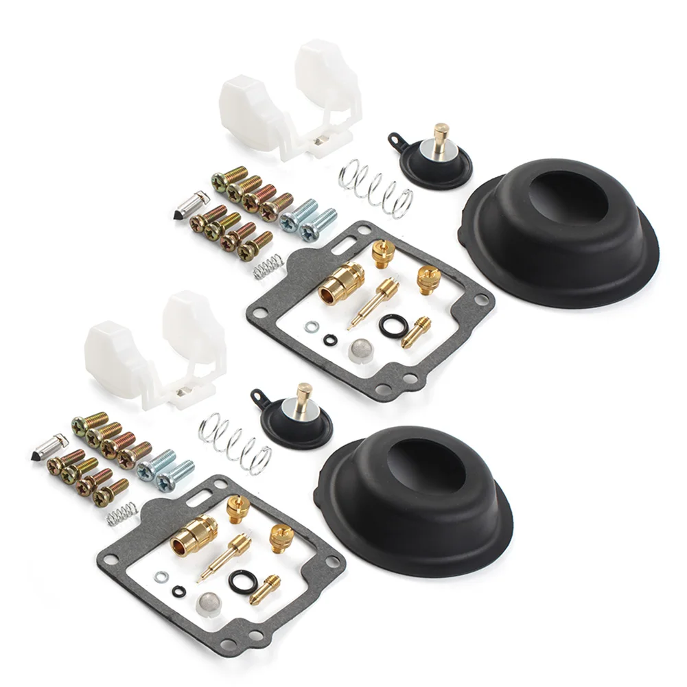 2Set Kit Di Ricostruzione Riparazione Carburatore Moto Per Yamaha Virago Xv750 1988-1997 Per Xv1100 1988-1999
