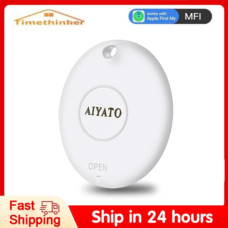 Aiyato Bluetooth Smart Tag Smart Gps Air Tag Mini Tracker Child Finder Pet Car Lost Tracker Per Sistema Apple Ios Trova La Mia App