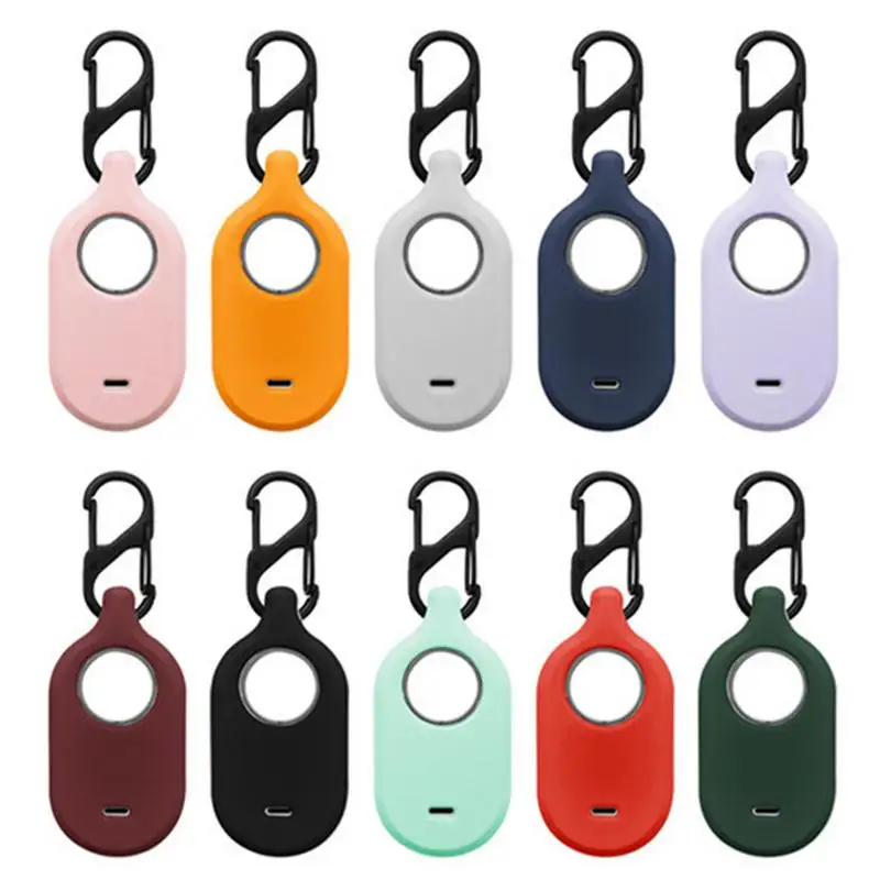 Porta Localizzatore Custodia Air-Tag Custodia Protettiva Paraurti Shell Tracker Accessori Portachiavi Antigraffio Air Tag Con Portachiavi