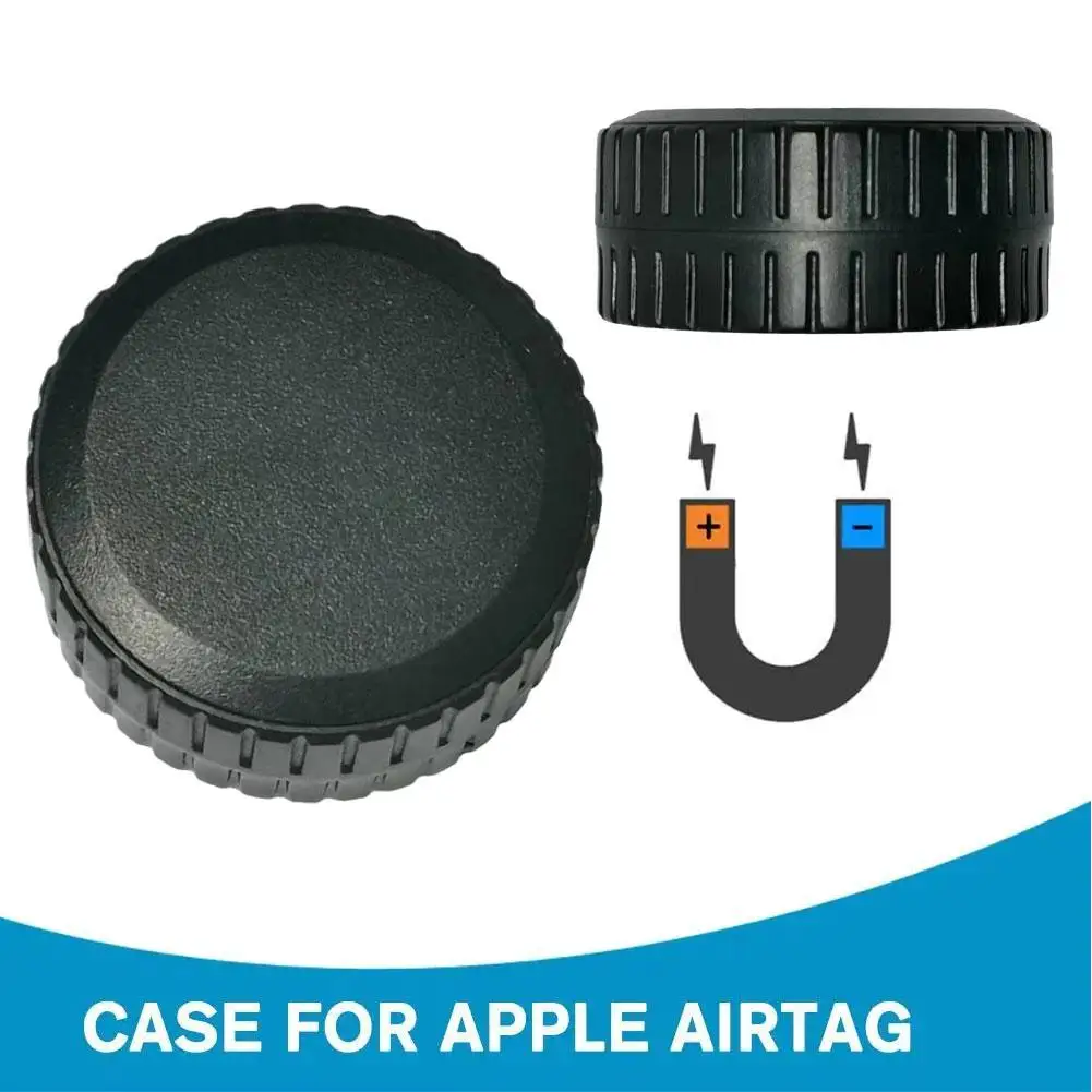 Per Airtag Aspirazione Magnetica In Metallo Per Air Tag Holder Gps Tracker Car Bike Moto Per Airtags Protettivo Cove Y9P0
