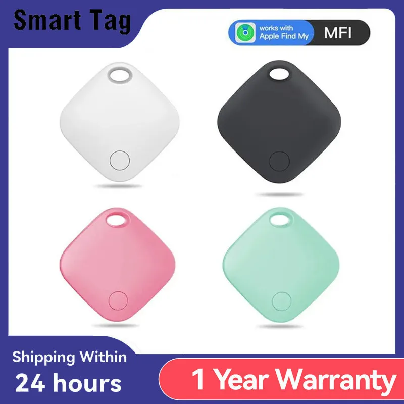 Smart Gps Air Tag Mini Tracker Bluetooth Smart Tag Child Finder Pet Car Lost Tracker Per Sistema Apple Ios Trova La Mia App