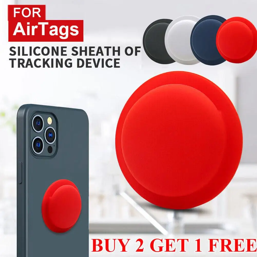 Per Airtags Tracking Device Cover Anti Loss Phone Case Tracker Locator Per Airtag Portachiavi Portatile In Silicone Per Air Tag Ca Z1K1