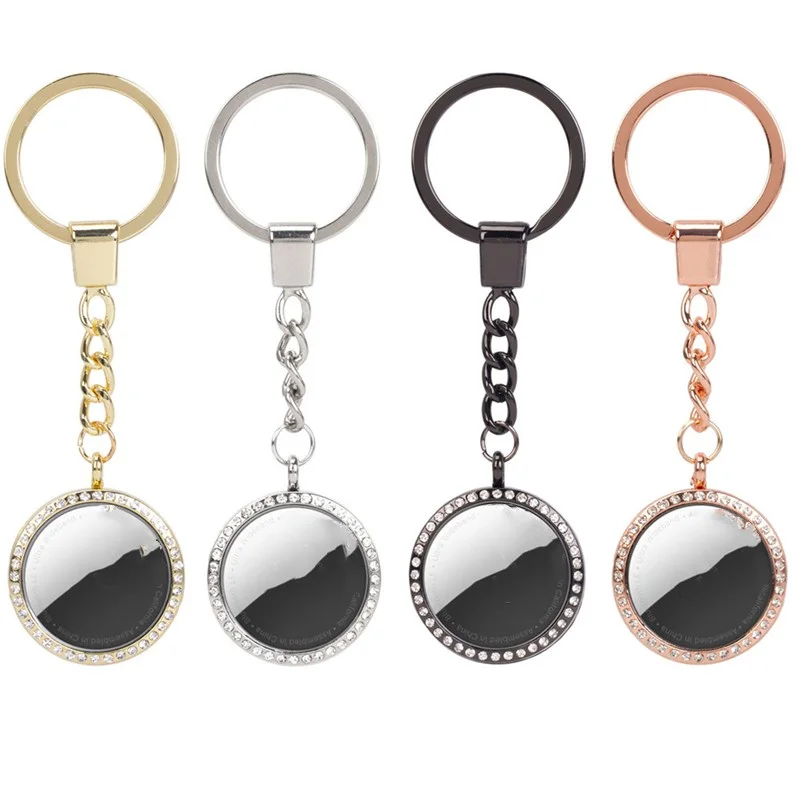 Custodia Protettiva In Metallo Dorato Rosa Argento Nero Diamante Per Airtag Apple Air Tag Cover Airtag Cover Glitter Luxury Placca