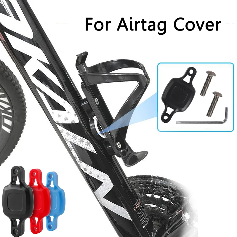 Staffa Per Apple Airtag Mount Bike Bicycle Gps Tracker Antifurto Supporto Impermeabile Per Apple Air Tag Locator Tag Protection