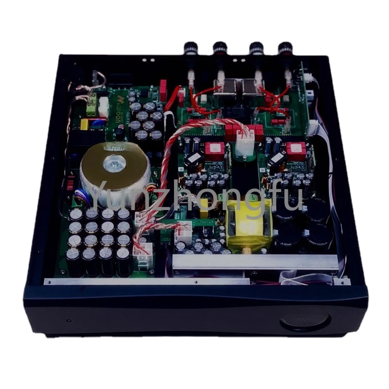Nad Power 8Ohm/200W, 4Ohm/400W Marrone Audio P4002 High Power Class D Hifi Post Amplificatore Modulo Purifi Hypex, 1 Et400A,