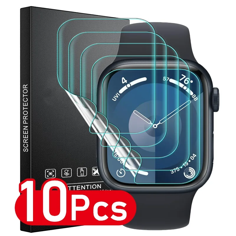Pellicola Idrogel Per Apple Watch Series 9 Pellicola Salvaschermo Smartwatch Per Iwatch Series 9 41 45Mm Accessori Pellicola Protettiva Morbida