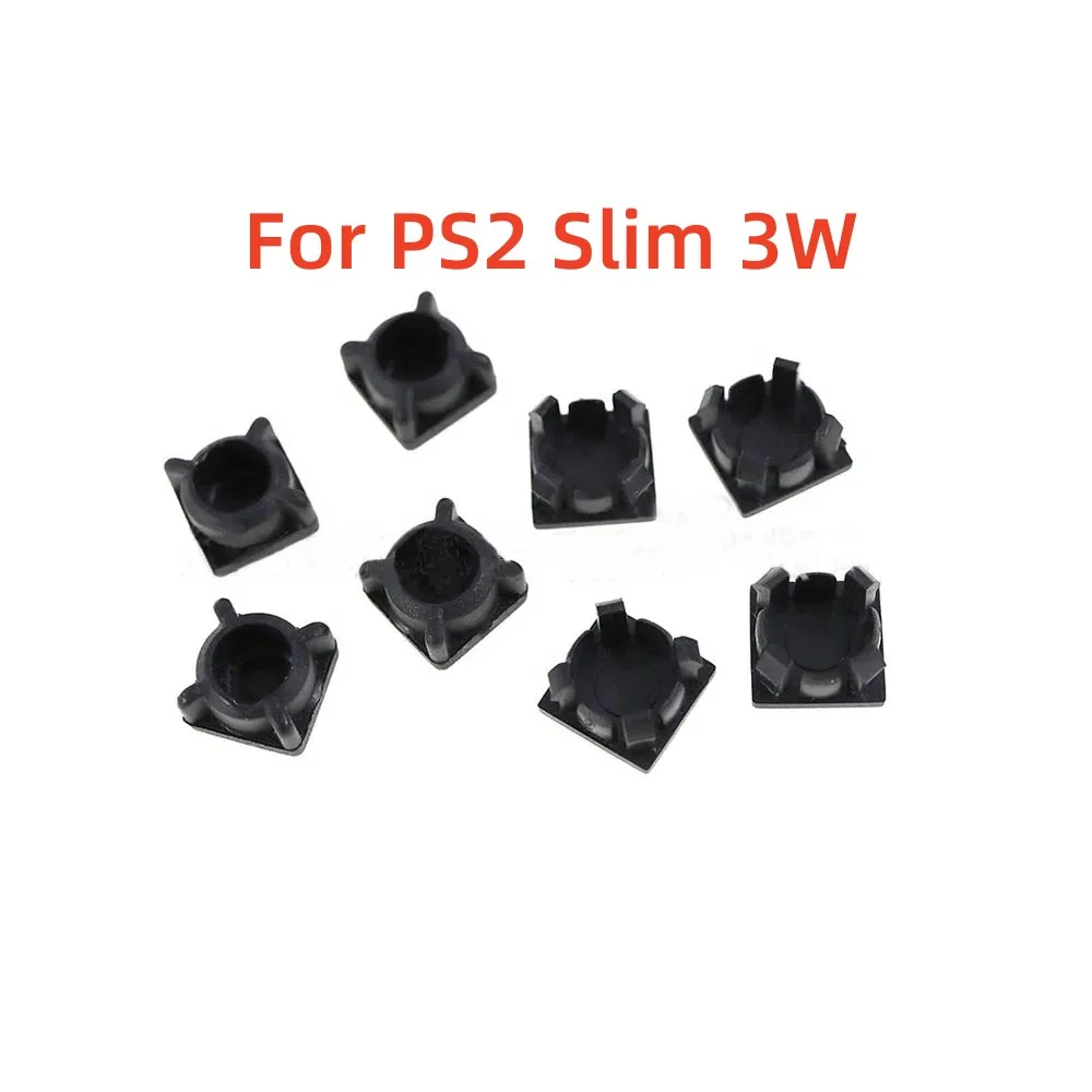 Parapolvere Per Ps2 Slim 3W Piedini In Gomma Per Console Per Ps2 Slim 3W Set Di Copertura Con Cappuccio In Plastica Accessori Per La Riparazione