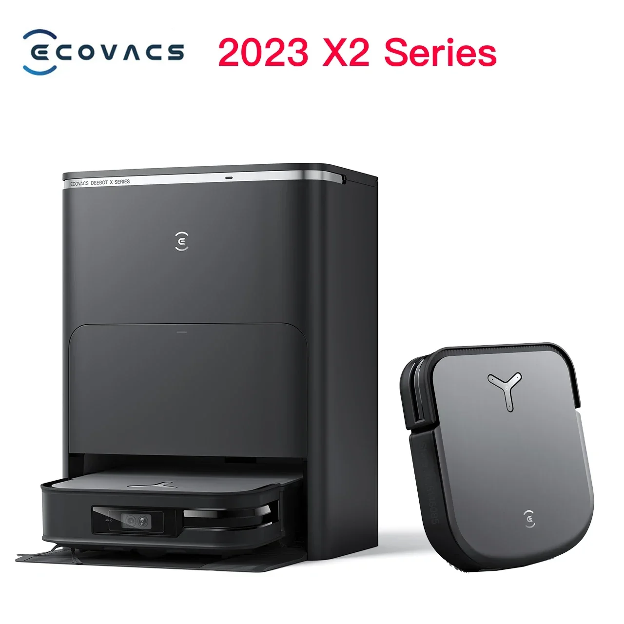 2023 Ecovacs Deebot X2 Omni Vacuum X2 Pro Clenaer Robot 7500Pa Navigazione Laser Semi-Solida Lavaggio Ad Acqua Calda Mop Cleaner Machine
