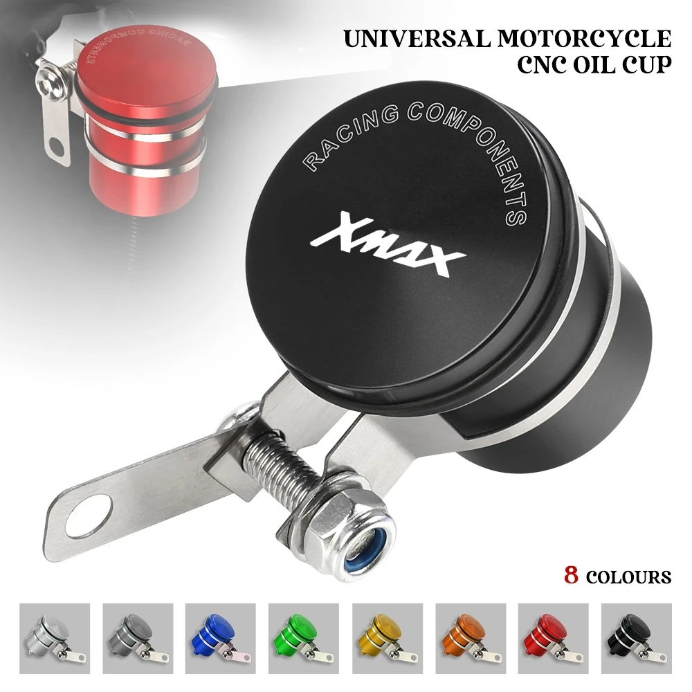 Xmax Moto Frizione Serbatoio Cilindro Pompa Olio Coppa Freno Serbatoio Liquido Per Yamaha X-Max 125 250 300 400 X-Max 2017 2018 -2023