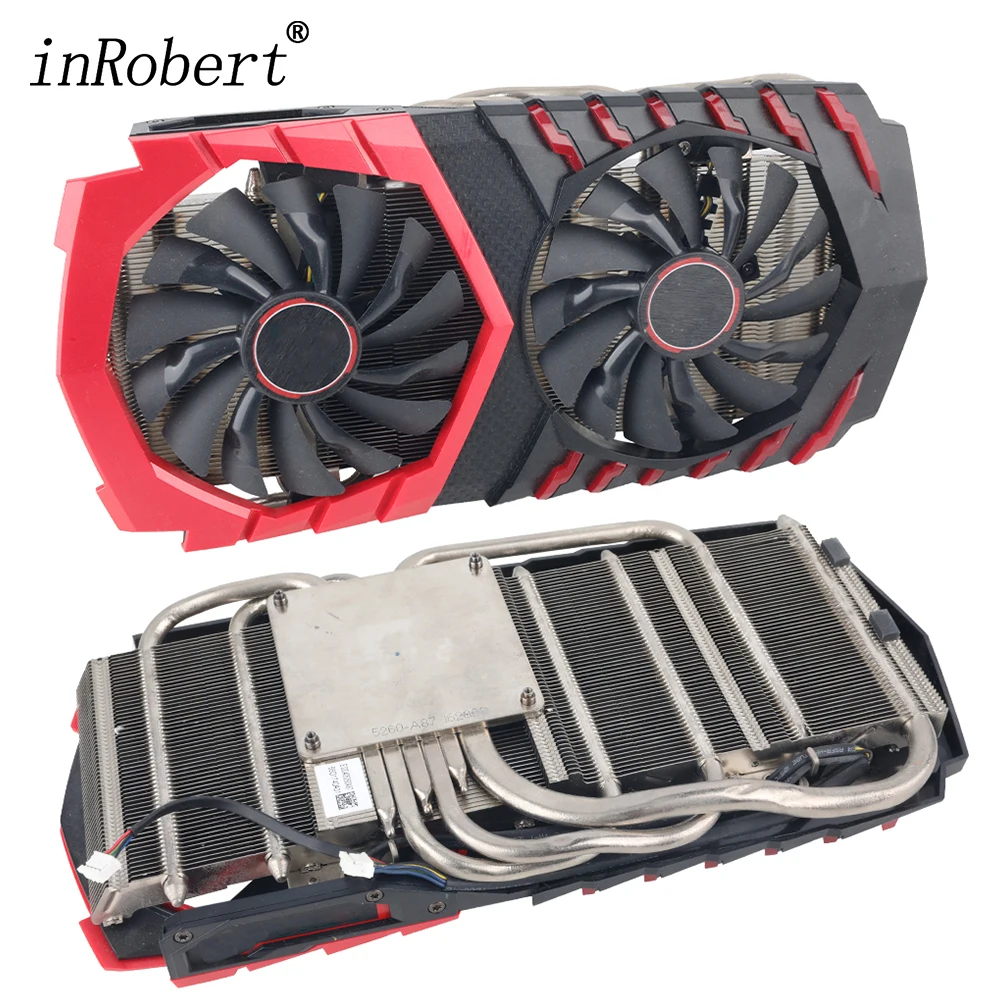 Dissipatore Di Calore Muslimah Da 95Mm Sostituire Per Radiatore Per Scheda Grafica Msi Gtx 970 Red Dragon
