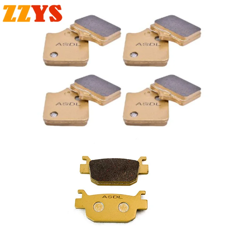 502Cc Motorcycle Ceramic Front Rear Brake Pads Disc Set For Benelli Trk502 Trk 502 2017 2018 2019 2020