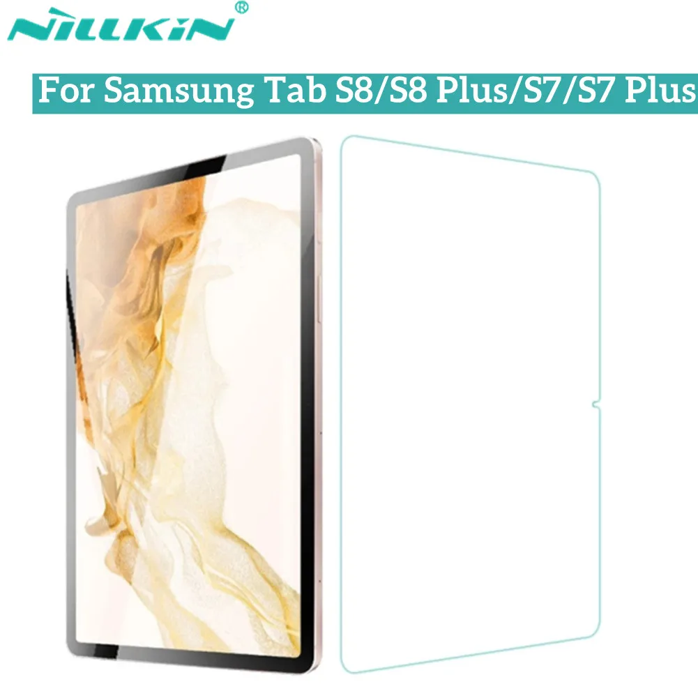 Nillkin Per Samsung Galaxy Tab S8 Plus/S7 Plus Vetro Temperato Per Galaxy Tab S8/S7 Hd Screen Protector Per Galaxy Tab S8 Ultra