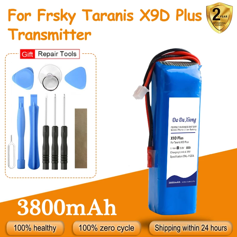 Alta Qualità Taranis X9D Plus Nuova Batteria Per Frsky Taranis X9D Plus Trasmettitore Batteria + Kit Gratuito Strumenti