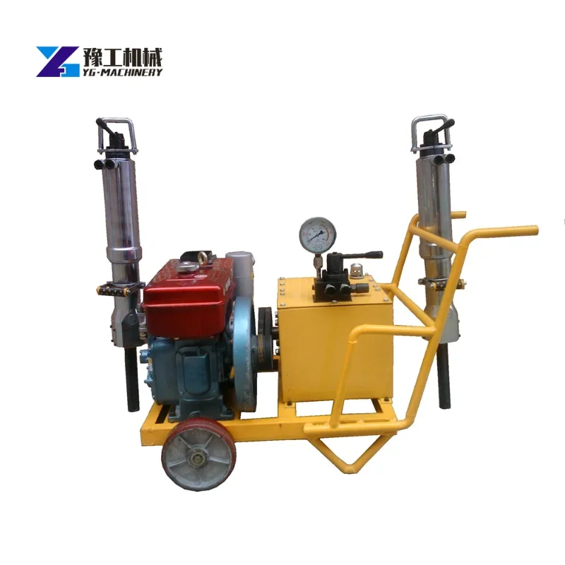 Muslimrock Splitter Quarry Stone Cutting Machine Concrete Block Splitter Excavation Machine Stone Splitter