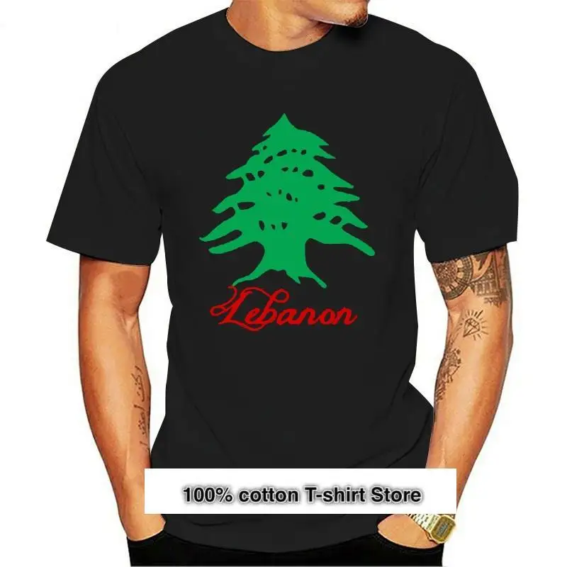Nuevo Libanon El Lassano Lubnan Beirut Baalbek Cedro Arabi Camiseta Tute Le Taglie Nuovo
