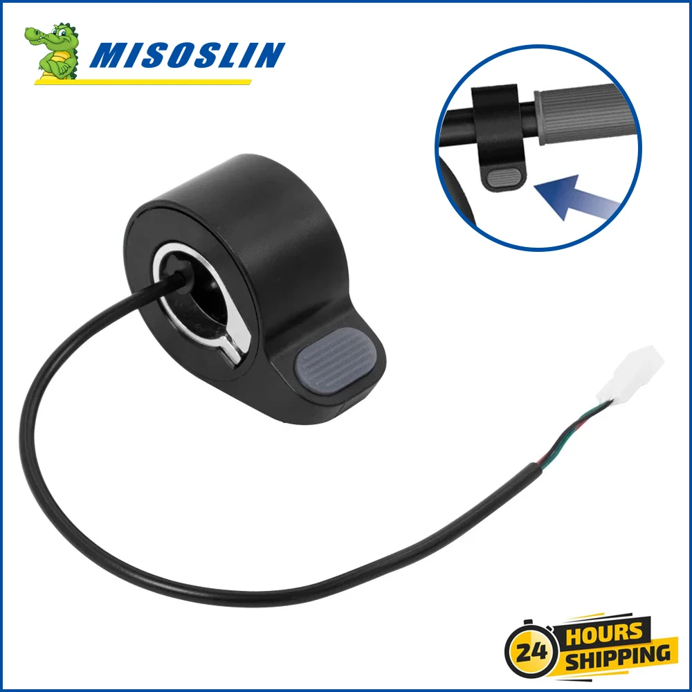 Thumb Throttle Scooter Elettrico Per Xiaomi 4 Pro Acceleratore Grip Controllo Della Velocità Servofreno Kick Scooter Finger Throttle Parts
