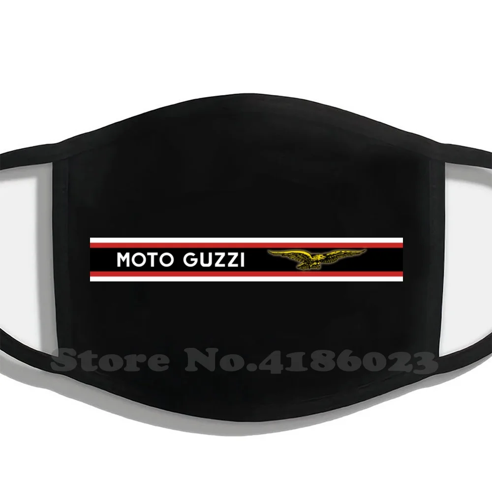 Moto Guzzi V7 Sport Telaio Rosso Tank Logo Funny Cool Cotton Mask Moto Guzzi V7 Sport Telaio Rosso Moto Guzzi Italian Racing
